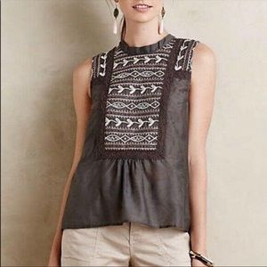 Anthropologie Sleeveless Blouse